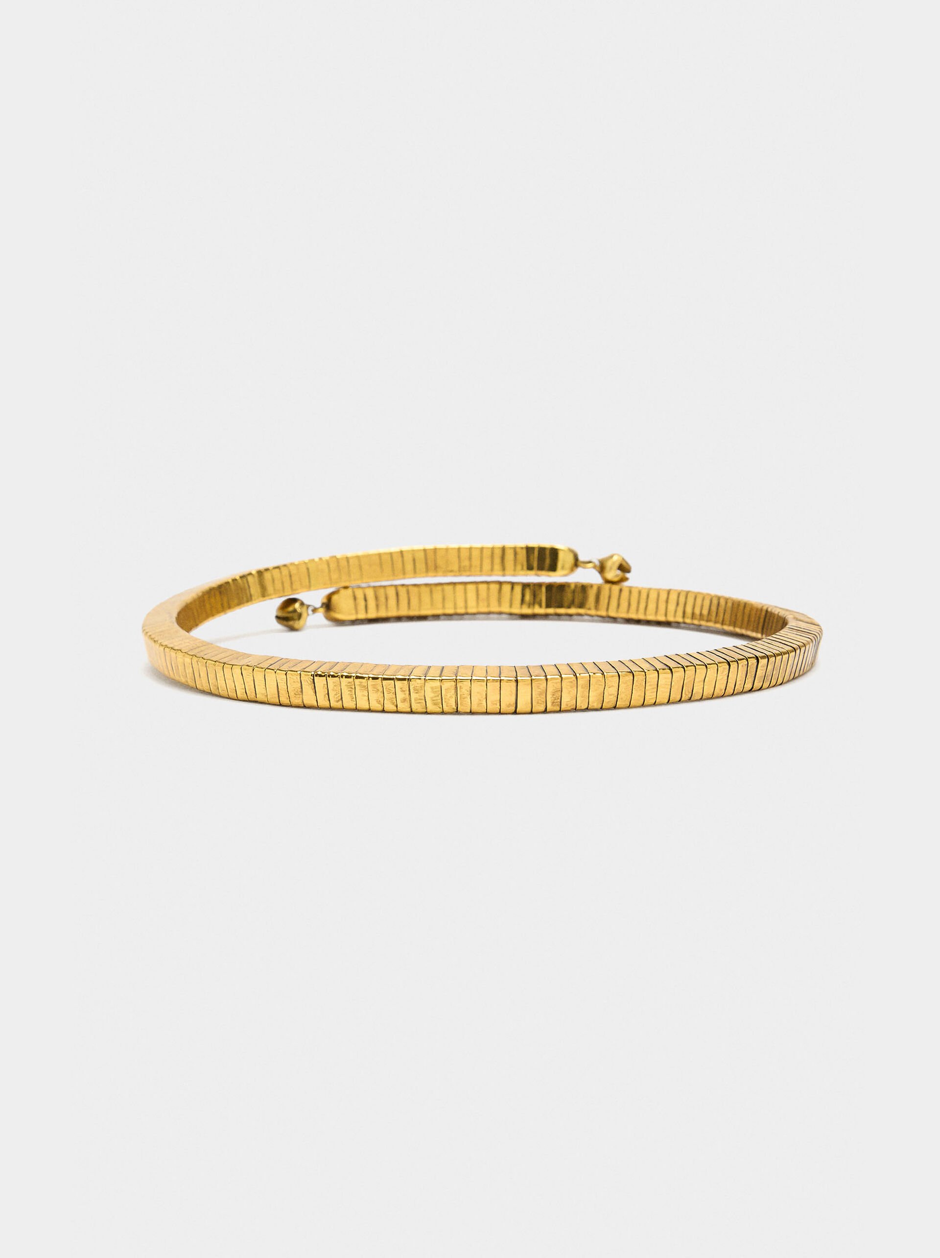 Square spiral necklace image number 0.0
