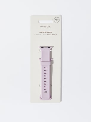 Bracelet En Silicone Apple Watch 38/ 40/ 41, Violet, hi-res