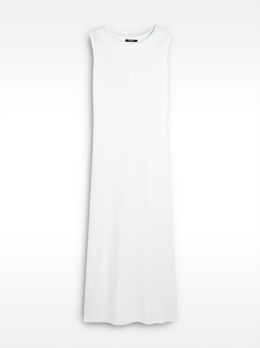 Long dress with wrap