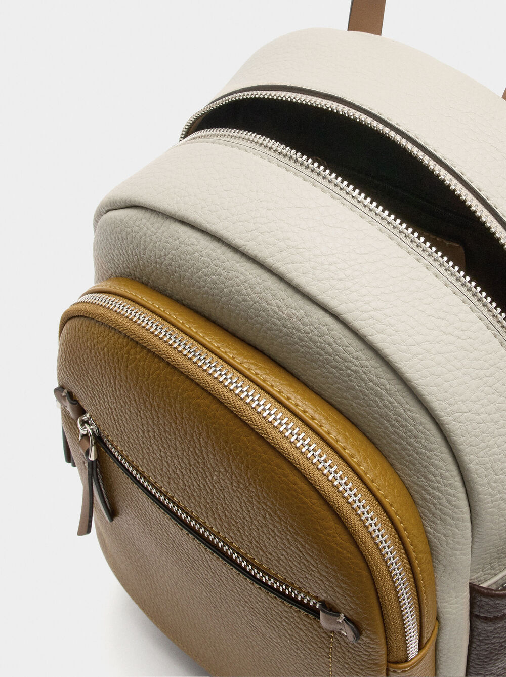 Colour block backpack