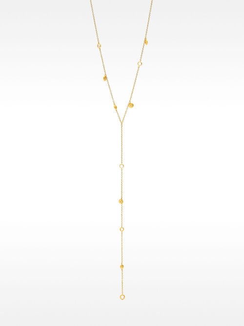 Collar con circonitas - plata de ley 925