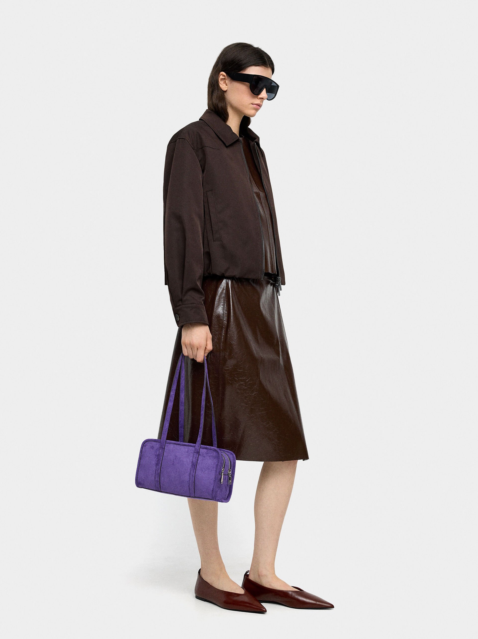 Light jacket with zipper closure image number 6.0