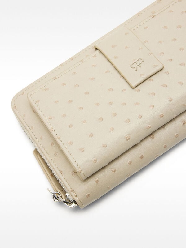 Animal embossed wallet