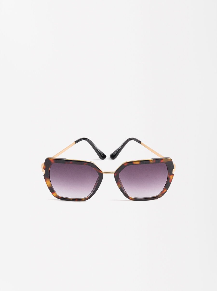 Lunettes de soleil carrées