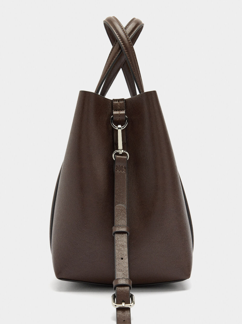 Tote bag with crossbody strap M