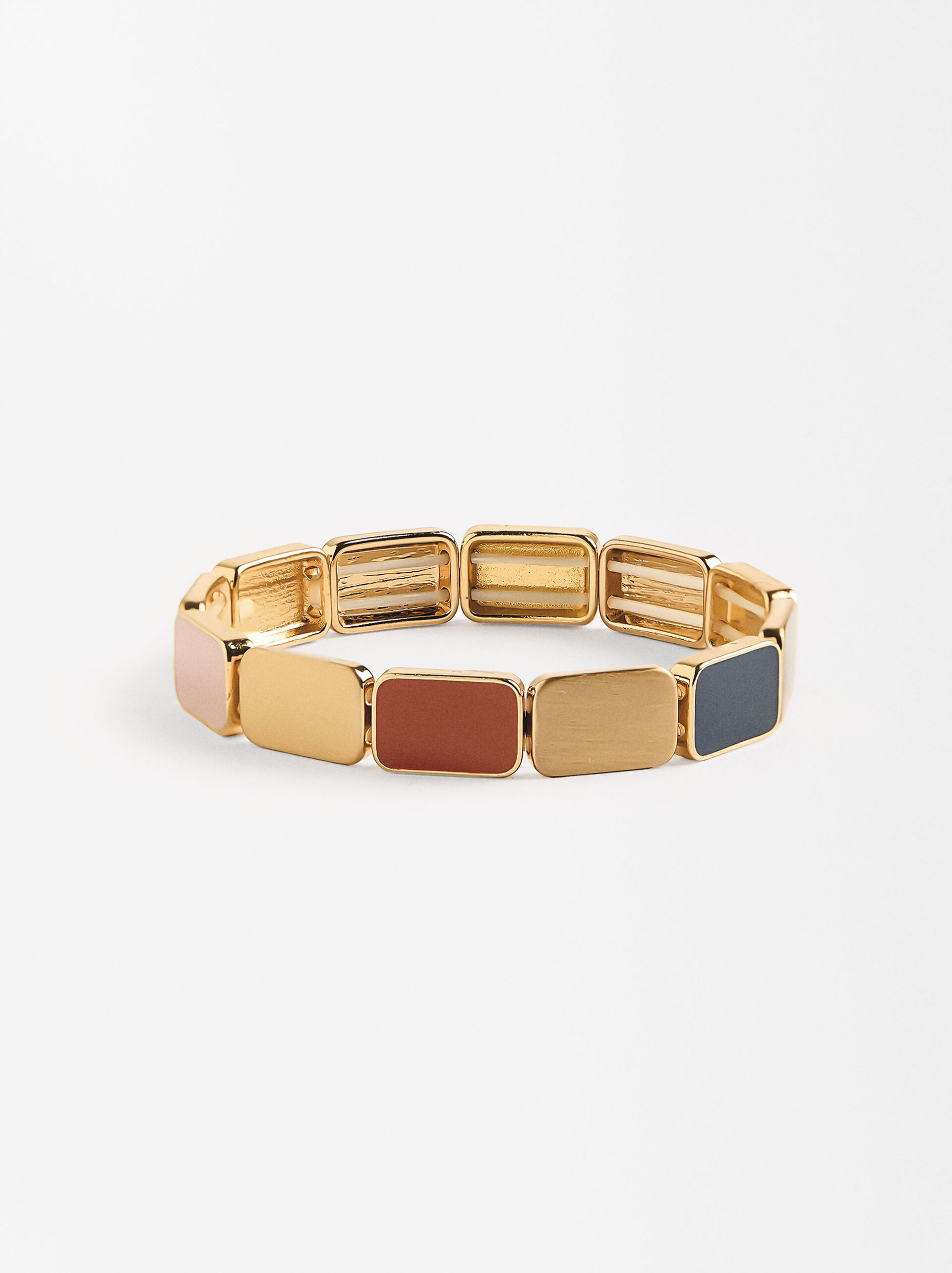 Elastic bracelet with enamel image number 0.0