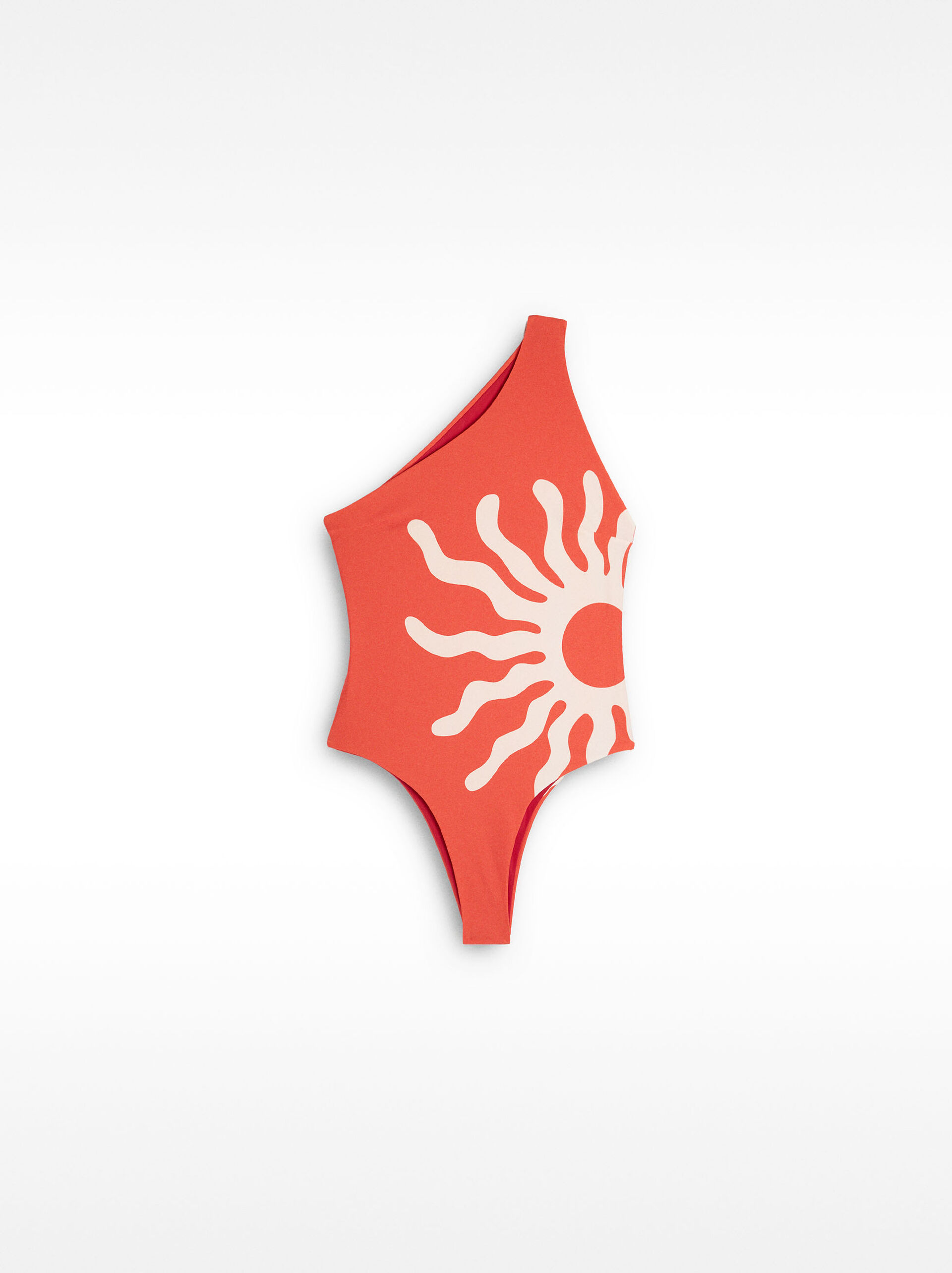 Maillot de bain asymétrique imprimé image number 0.0