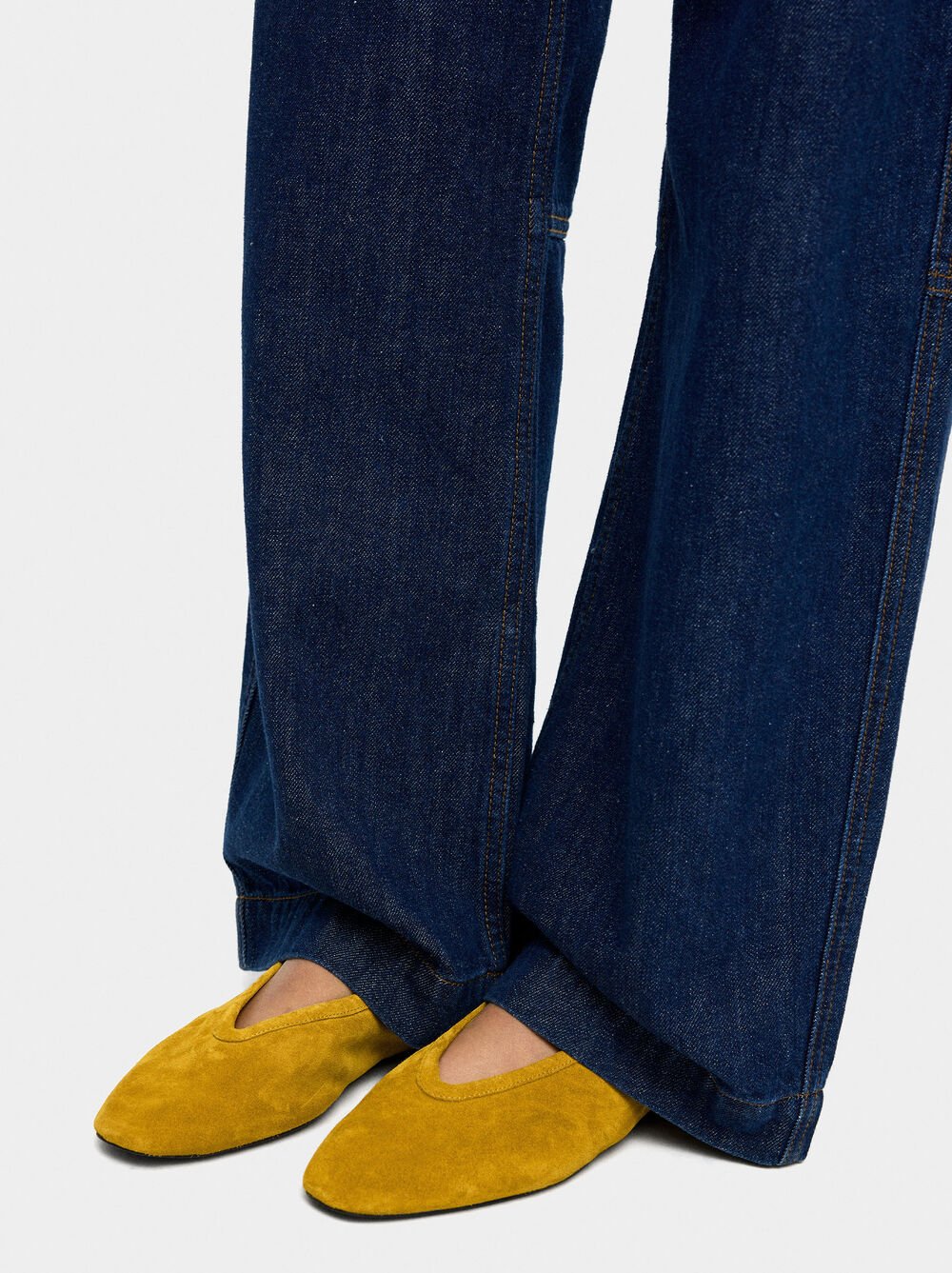 Ballerines en cuir