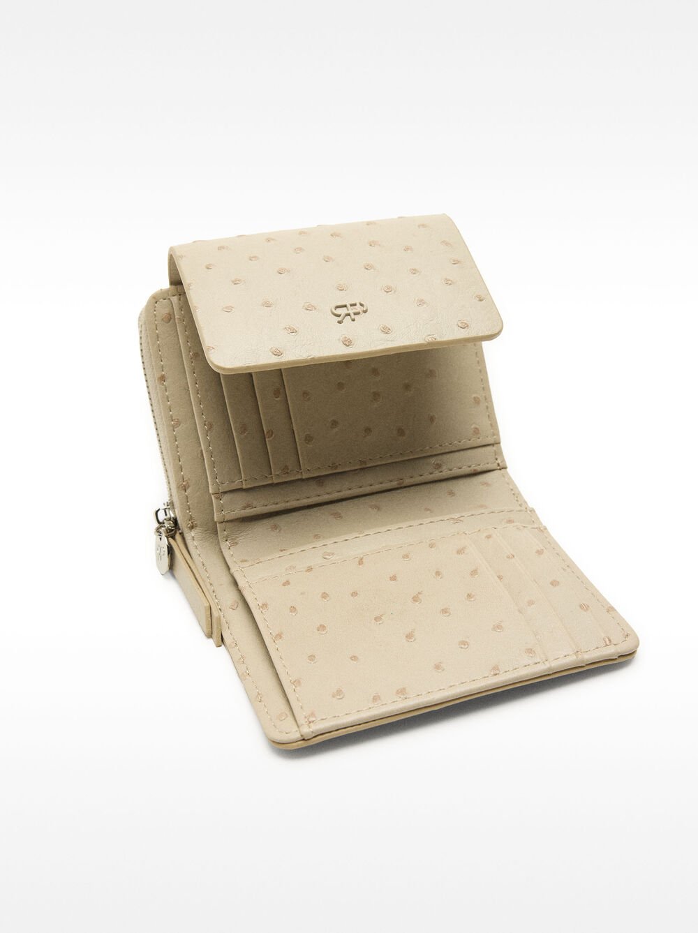 Cartera con grabado animal