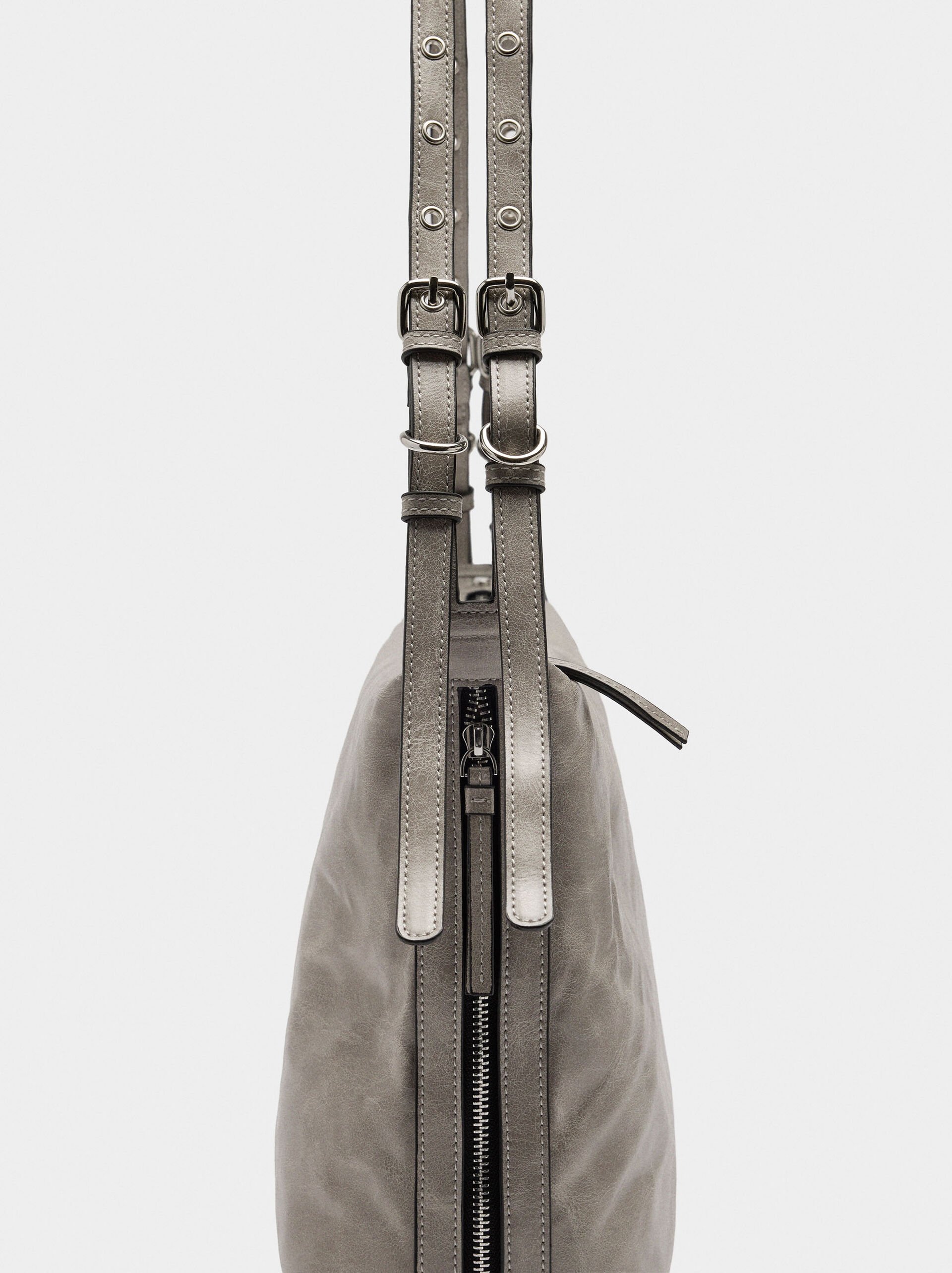 Shoulder bag with studs image number 1.0