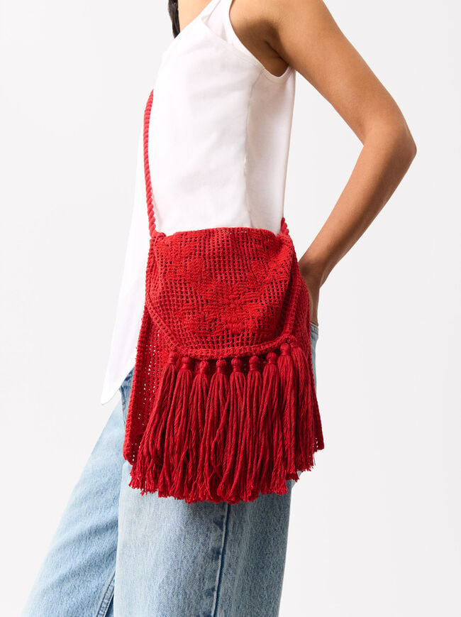 Crochet Crossbody Bag image number 1.0