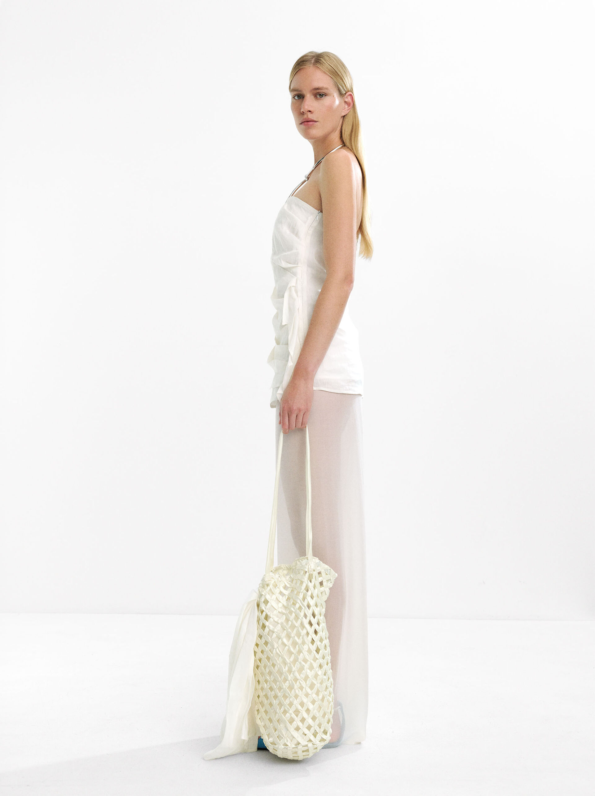Bolso de hombro trenzado image number 5.0
