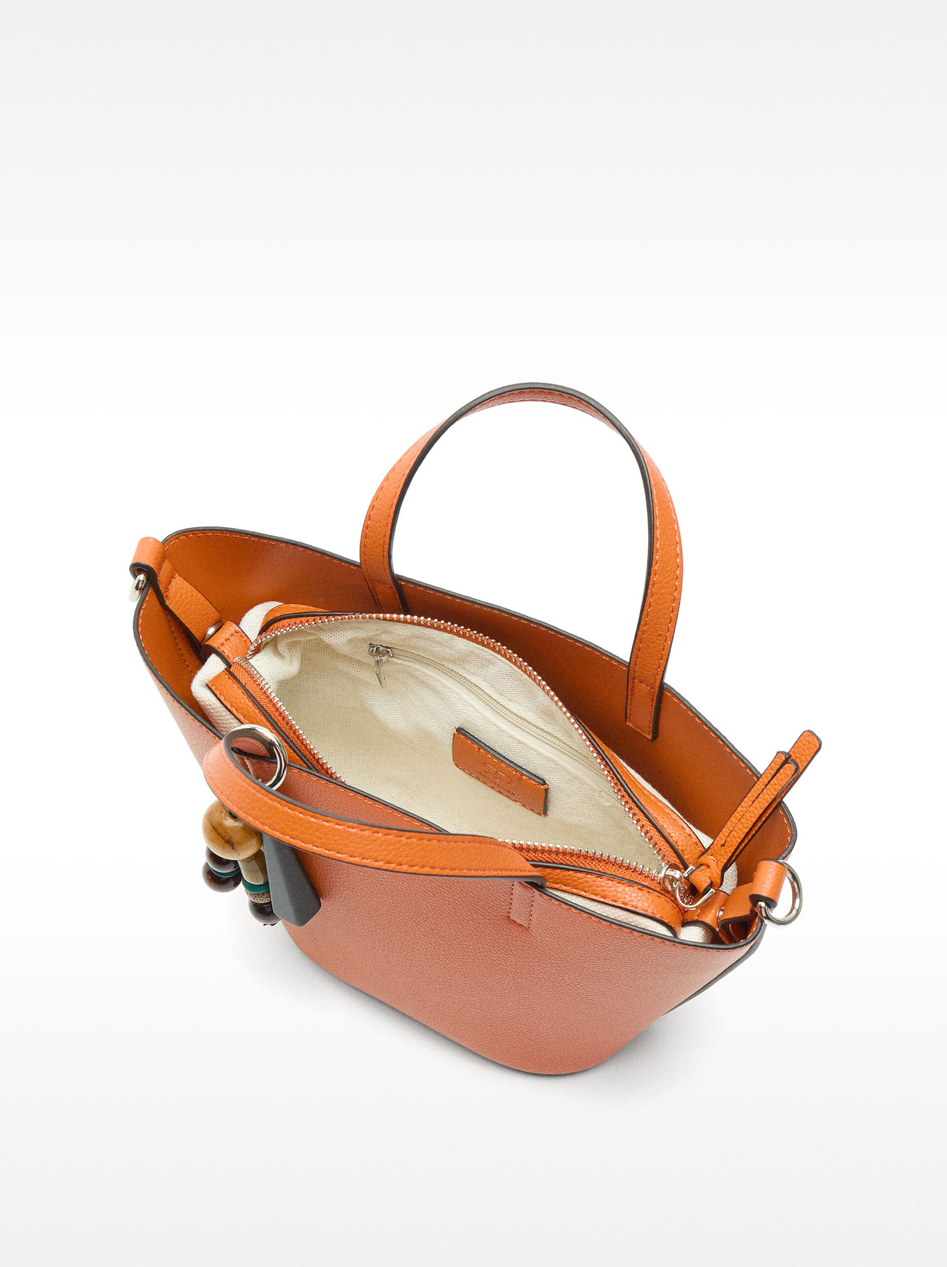 Tote bag with removable bag image number 4.0