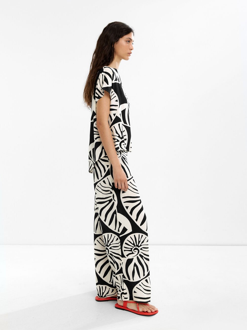 Printed blouse