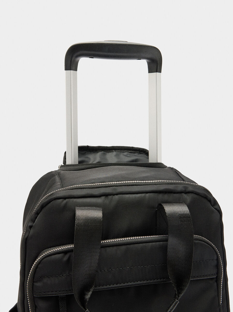 Mochila de nylon con ruedas