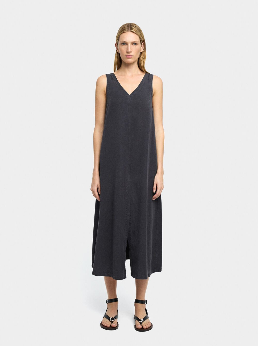 Vestido largo 100% lyocell