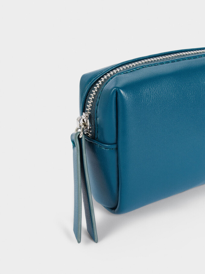 Multi-Purpose Bag With Zip Fastening, Blue, hi-res