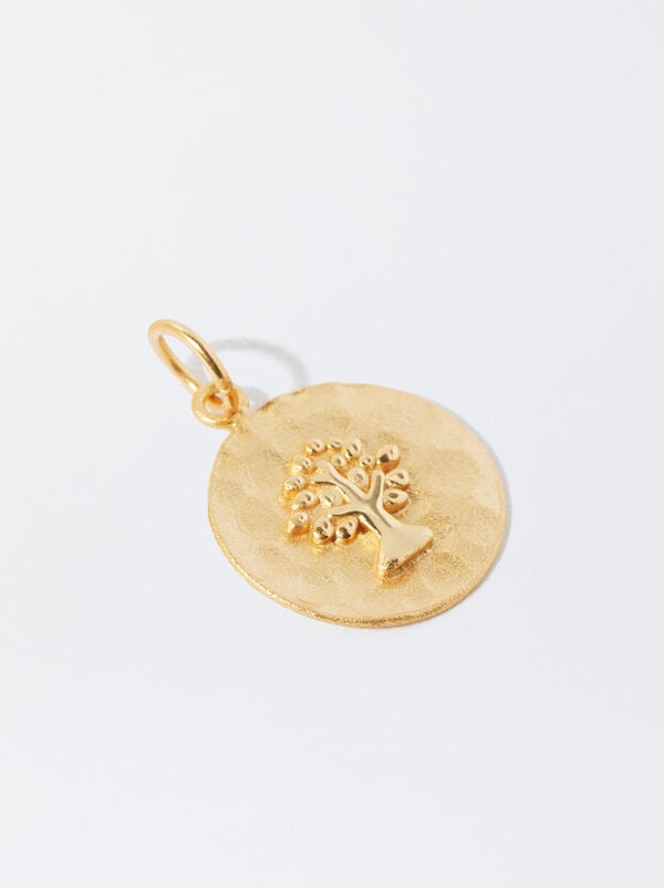 925 silver Tree of Life charm