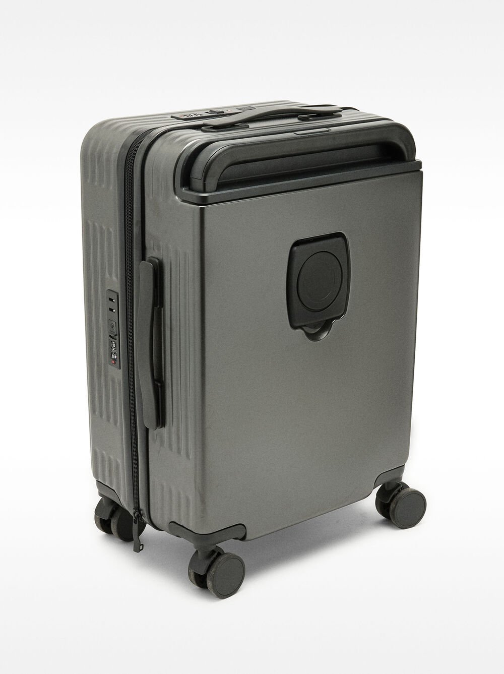 Mala de viagem com portas USB