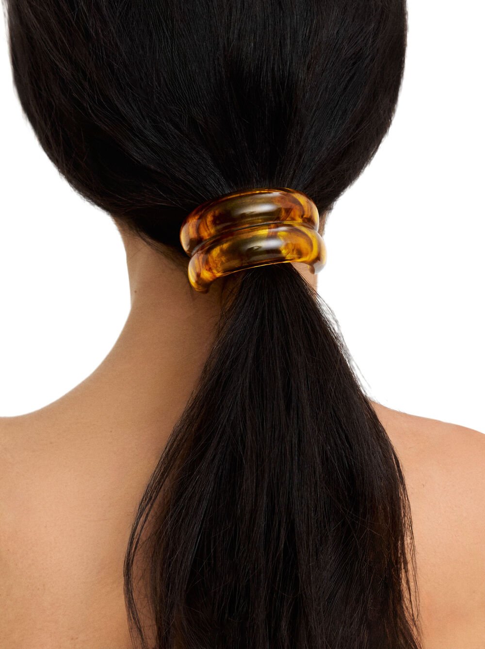 Hair elastic with stone-effect detail