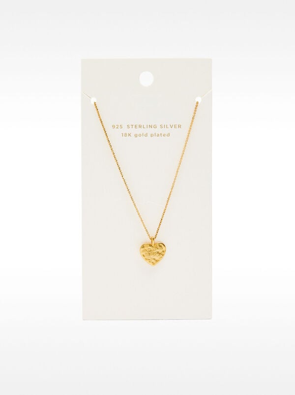 Necklace with heart - 925 sterling silver