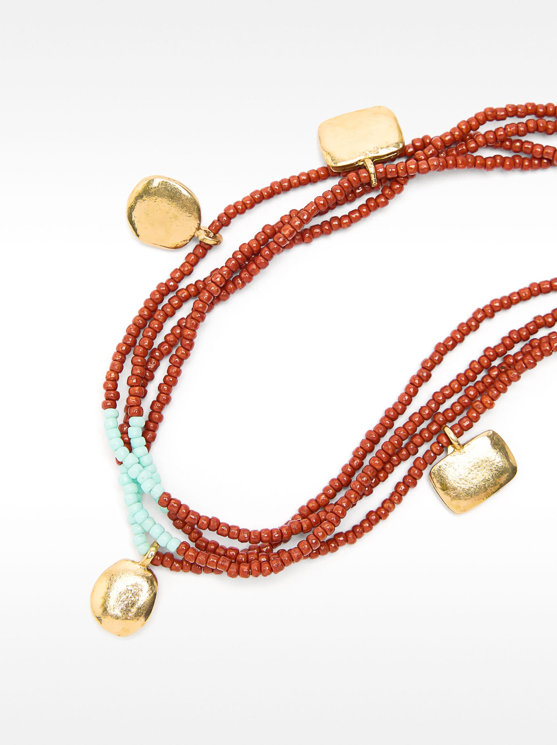 Ankle bracelet with beads image number 1.0