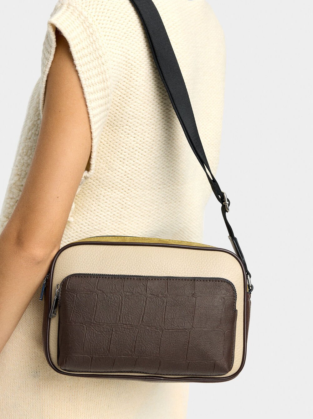 Patchwork crossbody bag