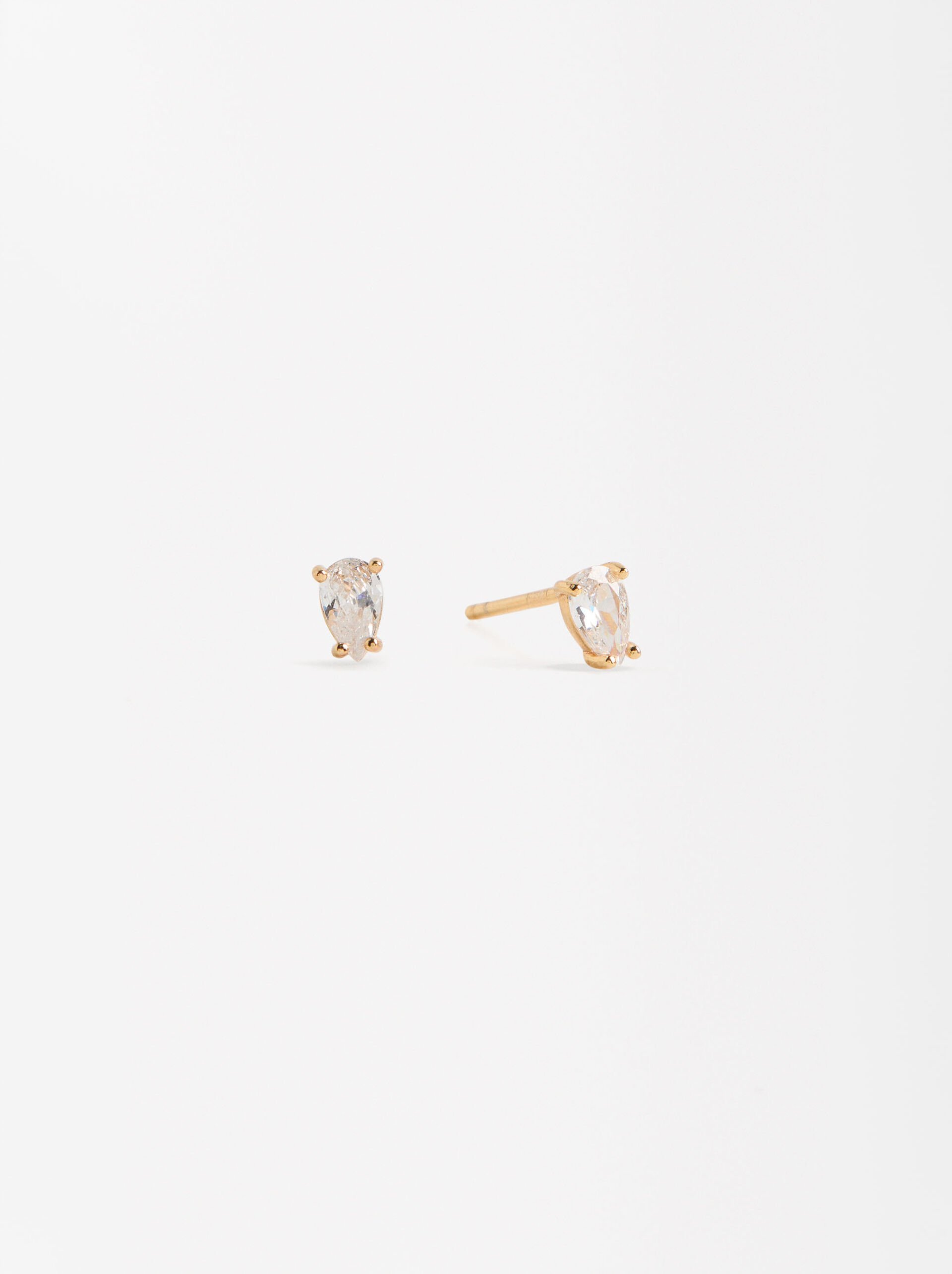 Ensemble de collier et boucles d'oreilles avec zirconia - Argent sterling 925 image number 4.0