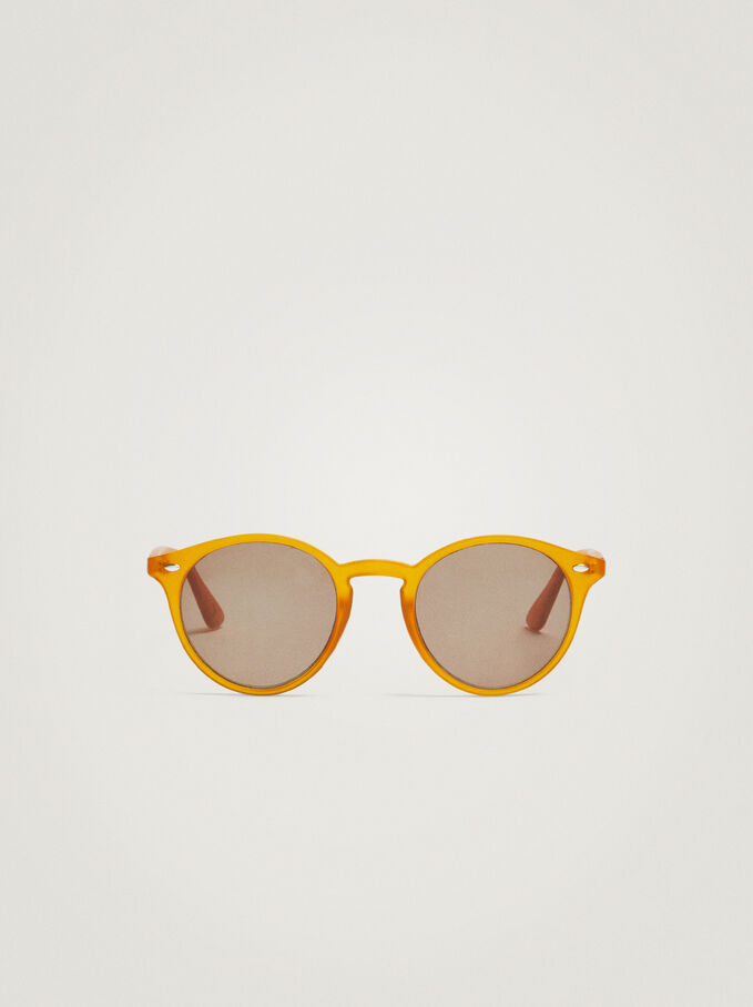 Graduated Sunglasses, Mustard, hi-res
