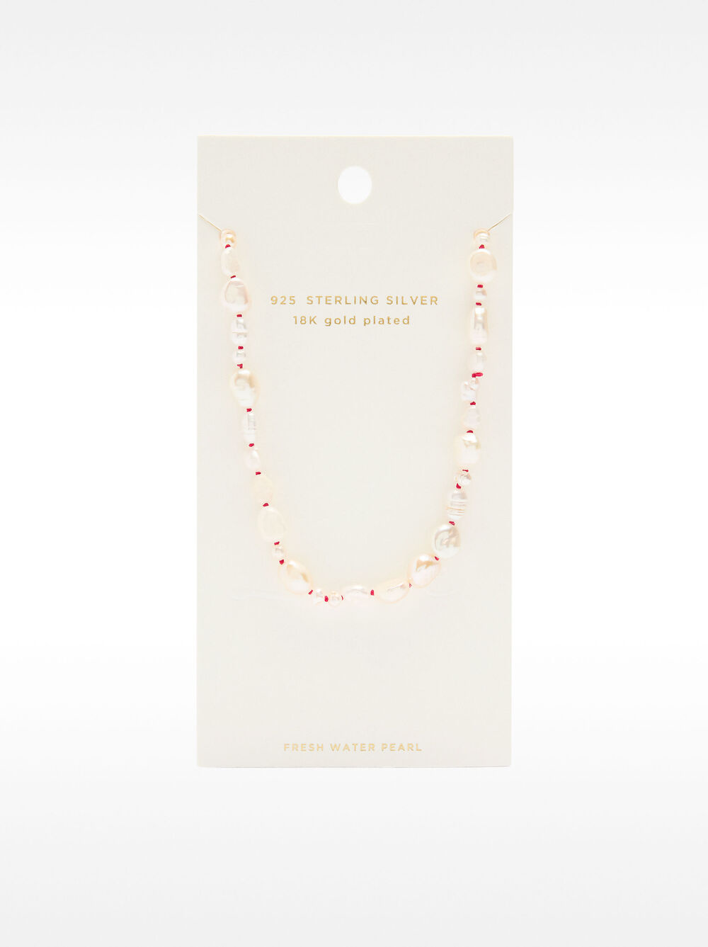 Collaret amb perles d'aigua dolça - plata de llei 925       