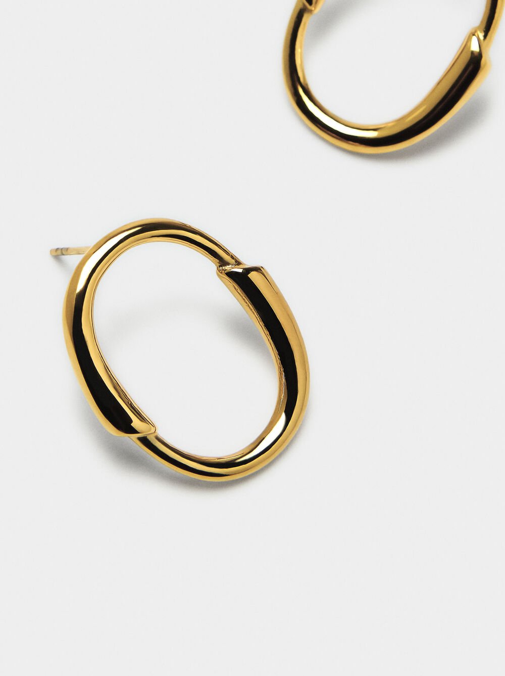 Hoop earrings - stainless steel