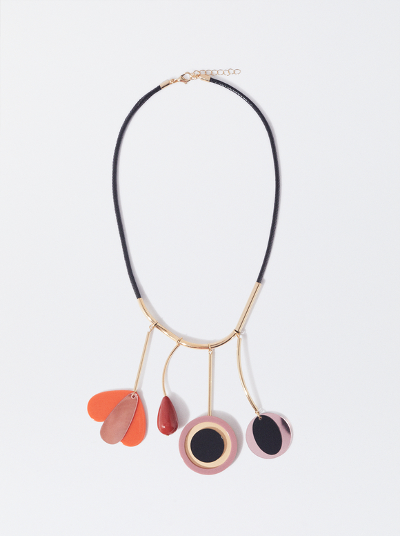 Online Exclusive - Multicolor Rope Necklace, Multicolor, hi-res