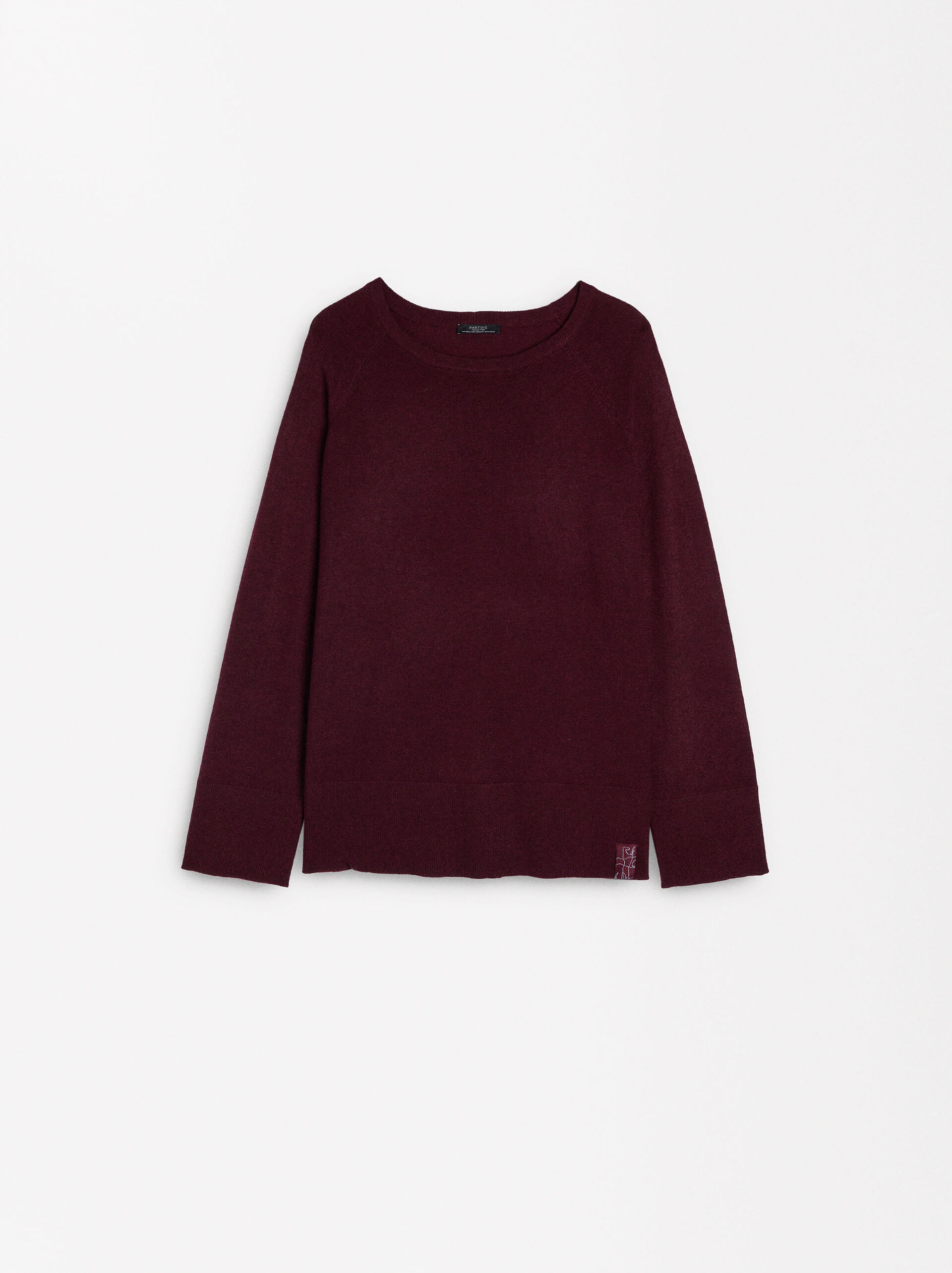 Knit sweater with wool blend image number 5.0
