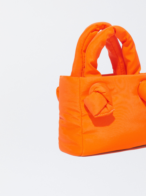 Umhängetasche Aus Nylon, Orange, hi-res