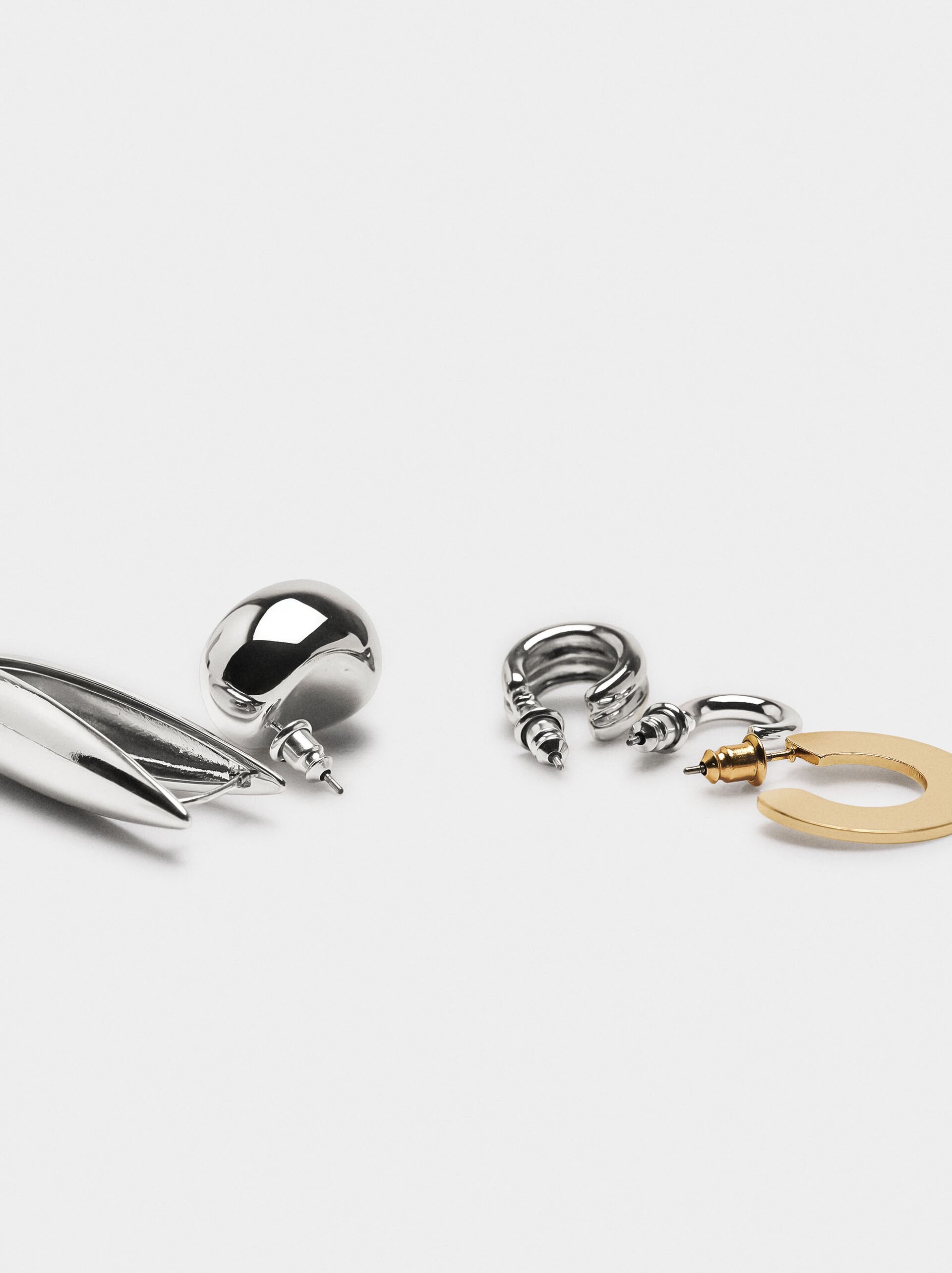 Set with bicolor earrings image number 2.0