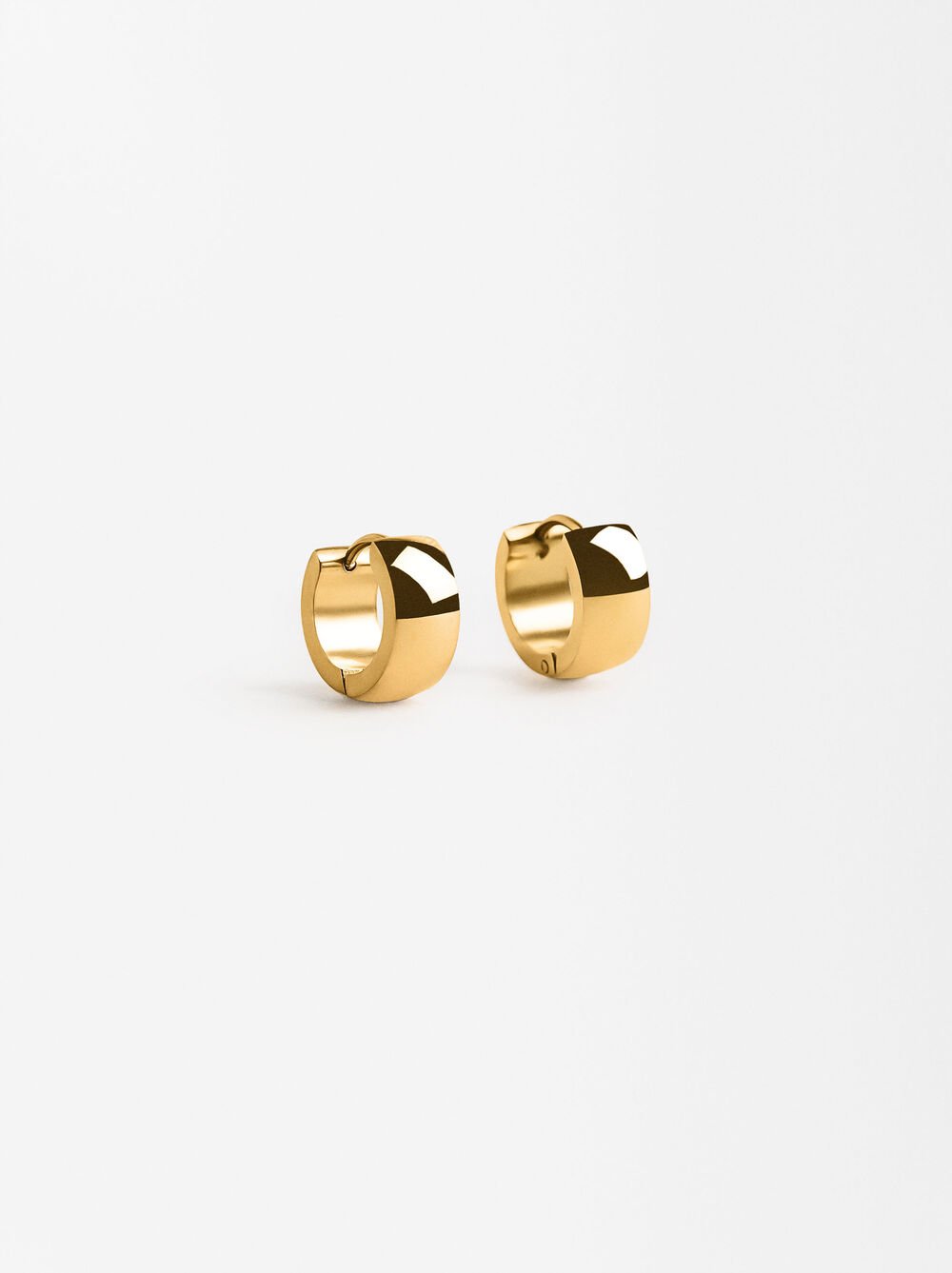 Large hoops - stainless steel