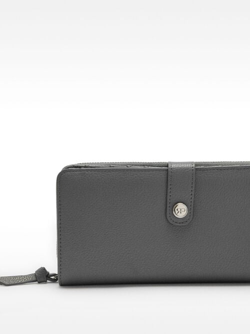 Wallet with texture L