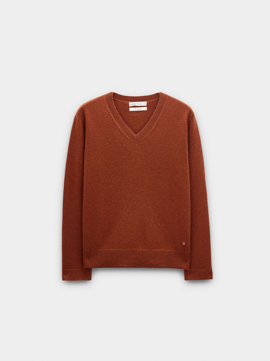 Cardigan with 100% cashmere