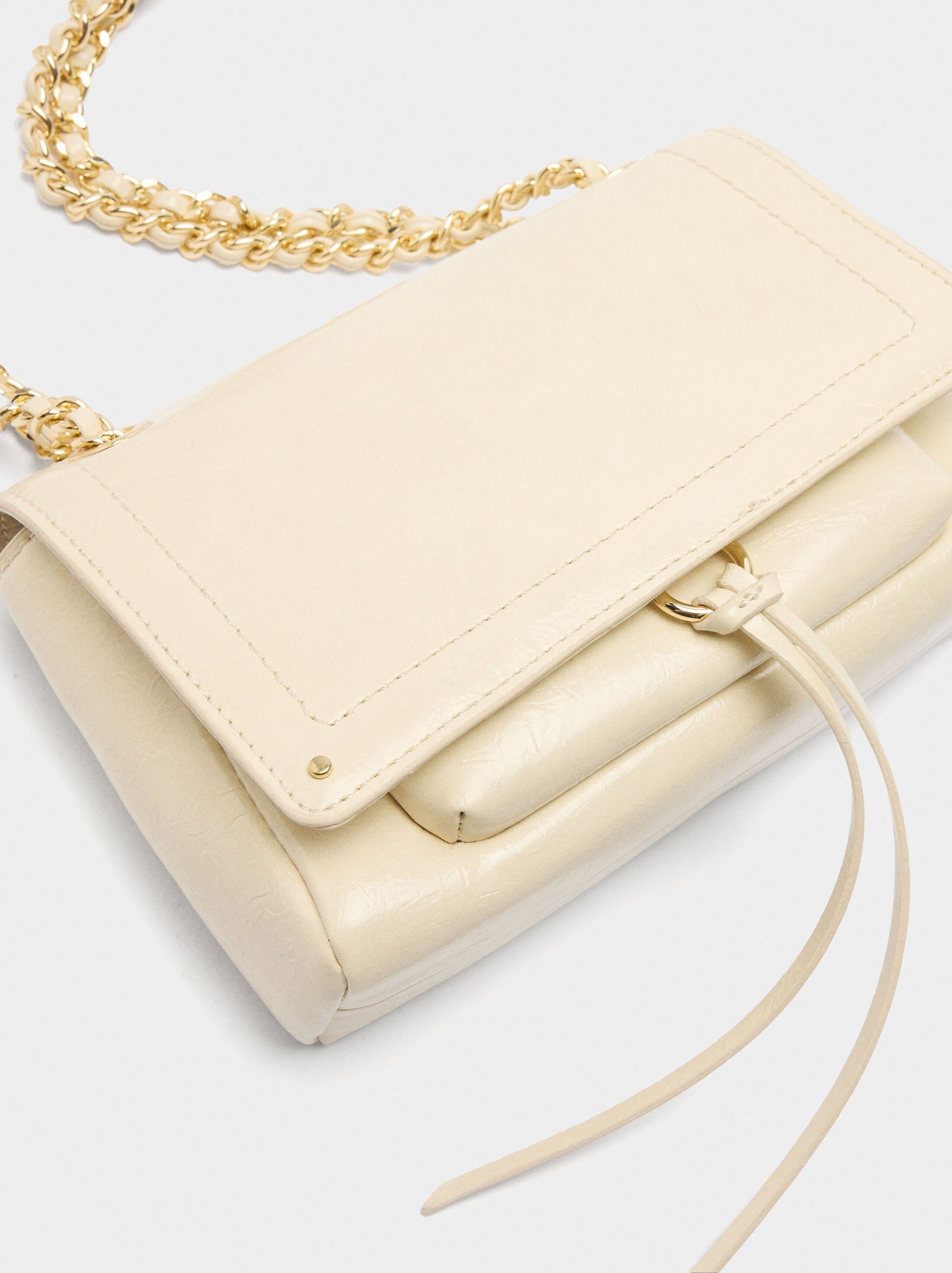 Shoulder bag with flap image number 1.0
