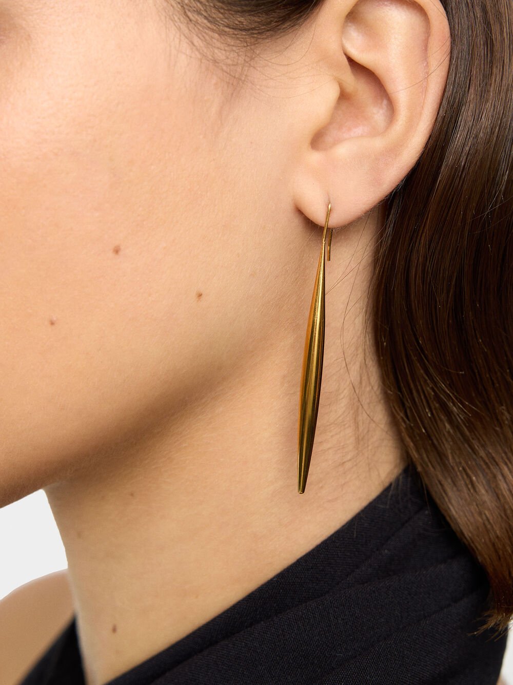 Bar earrings - stainless steel