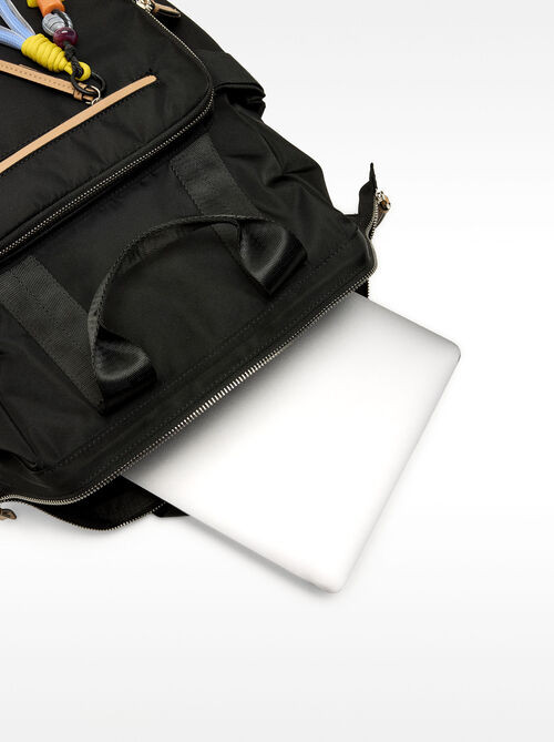 Sac à dos effet nylon pour ordinateur portable de 13"