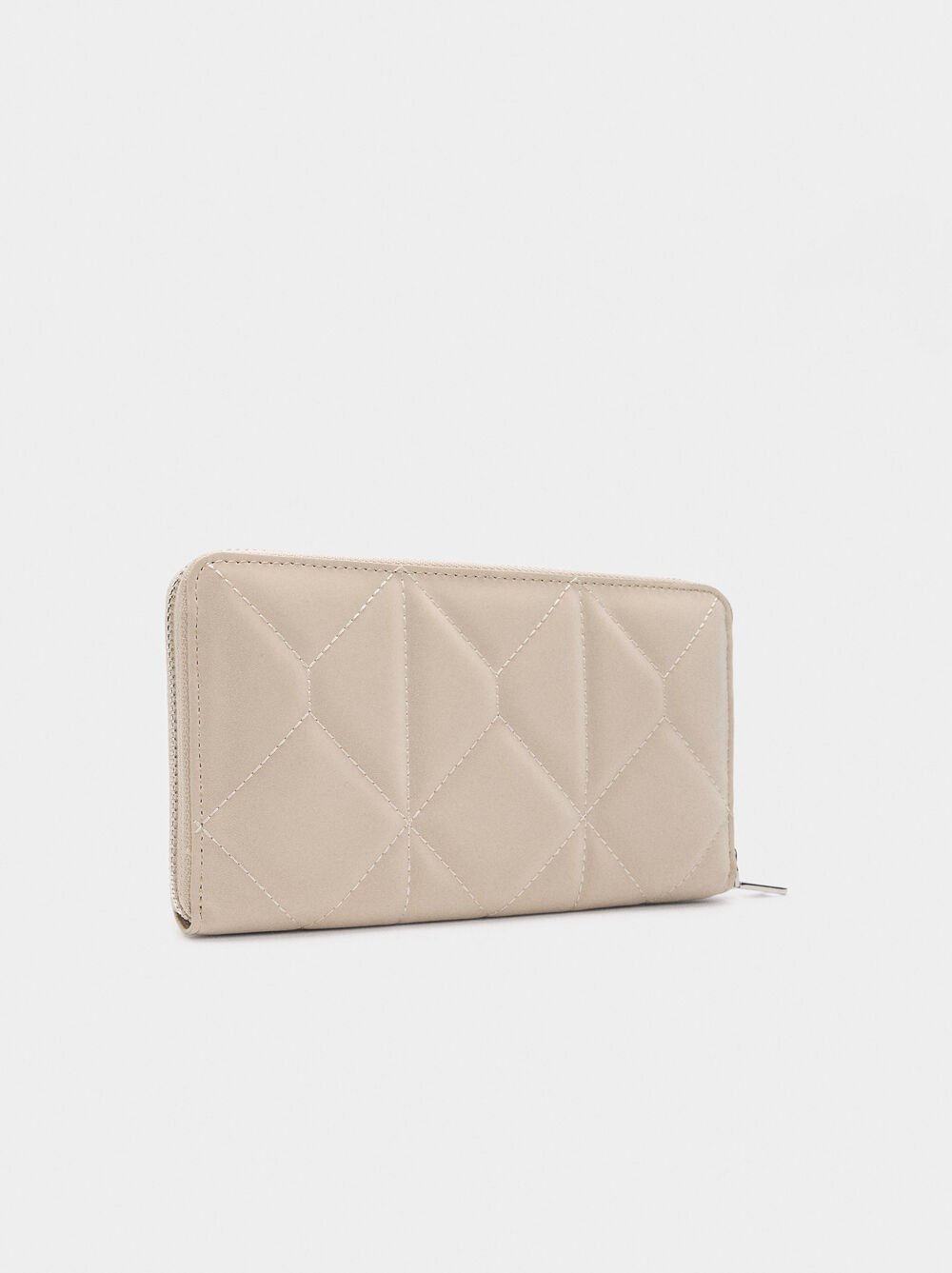 Padded wallet with soft texture