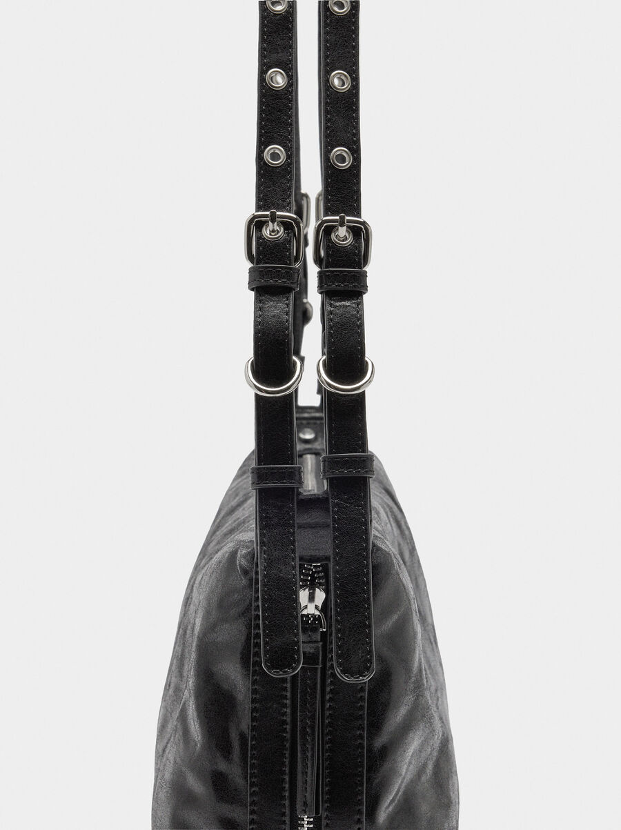 Shoulder bag with studs