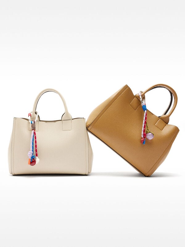 Tote bag with pendant M