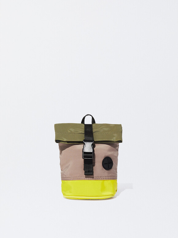 Adjustable Dog Backpack, Khaki, hi-res