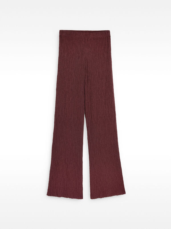 Fließende Strickhosen