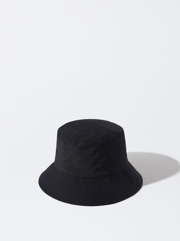 Waterproof Bucket Hat, Black, hi-res