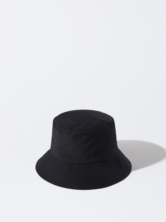 Waterproof Bucket Hat, Black, hi-res