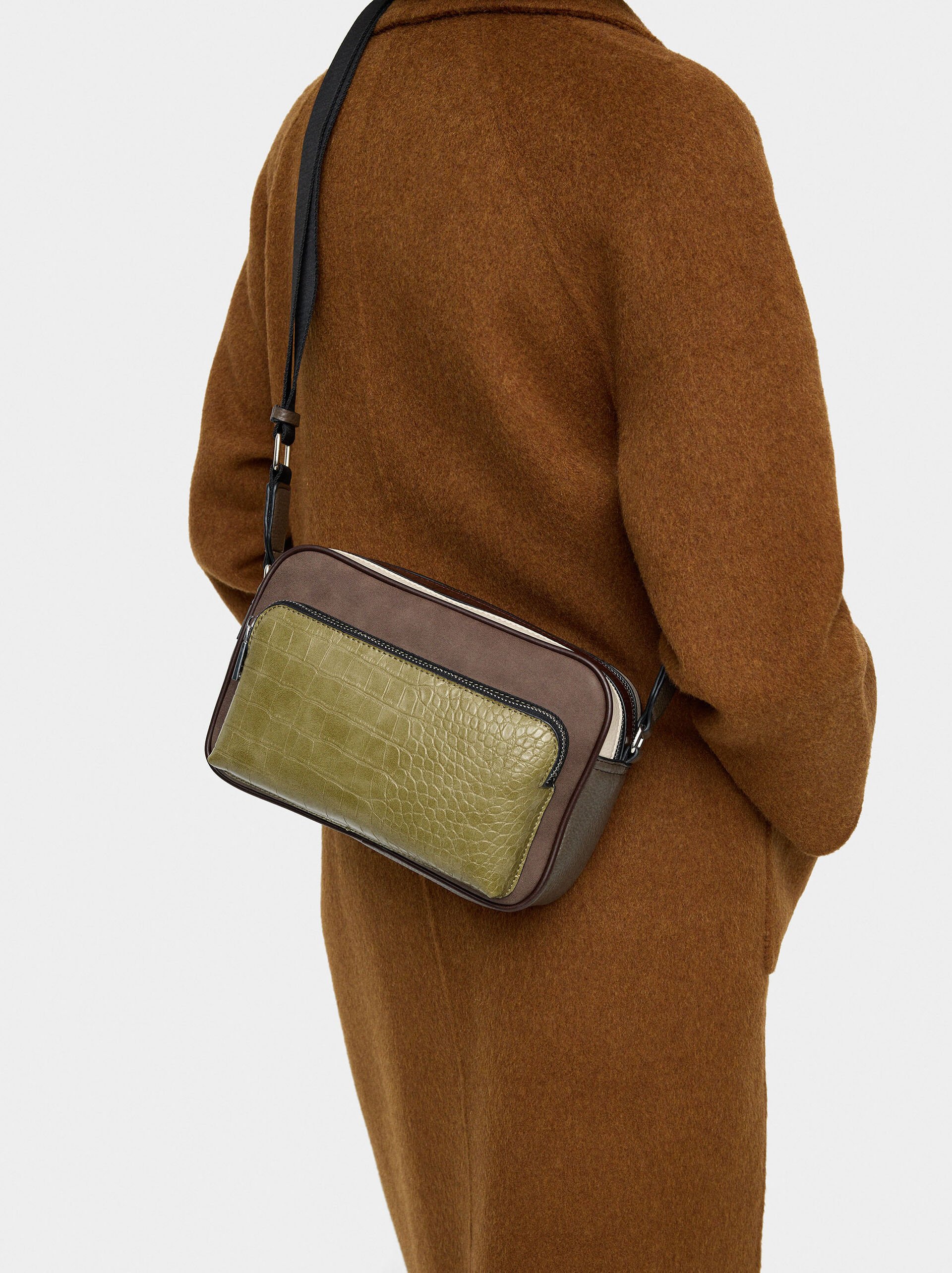 Patchwork crossbody bag image number 1.0