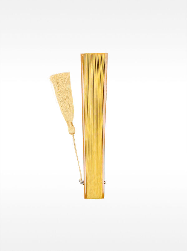 Bamboo perforated fan
